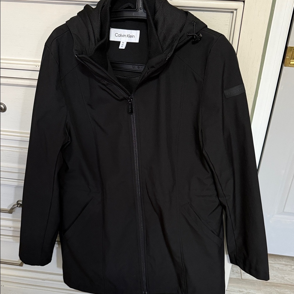 Calvin Klein Black Zip-Up Jacket